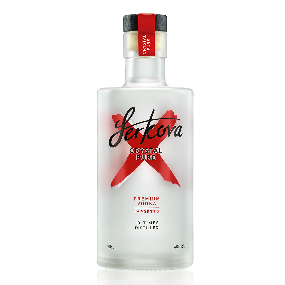 SERKOVA CRYSTAL PURE VODKA 0,7L