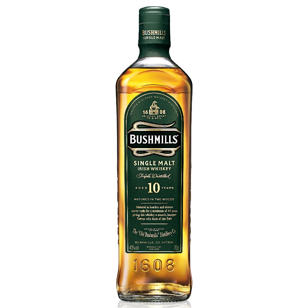 BUSHMILLS SINGLE MALT 10Y 0.7L