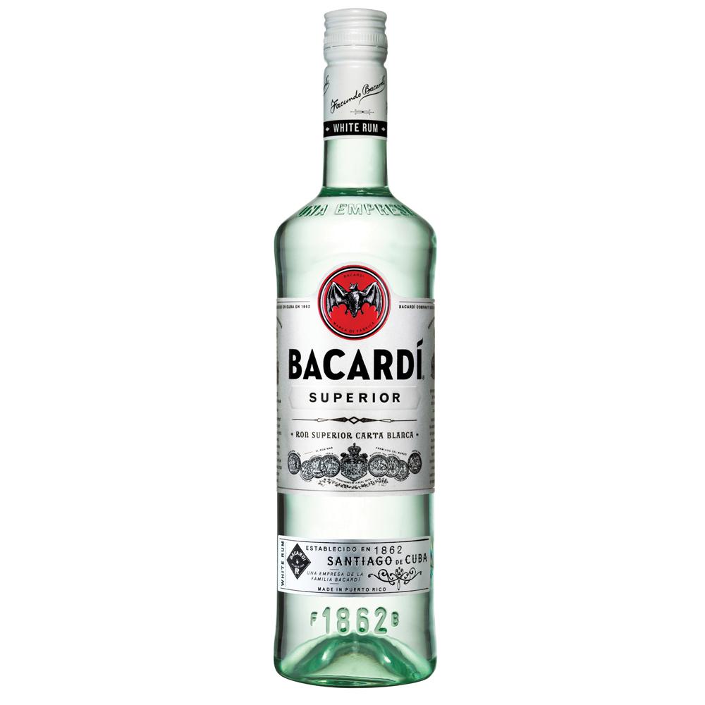 BACARDI WHITE RUM 1 L
