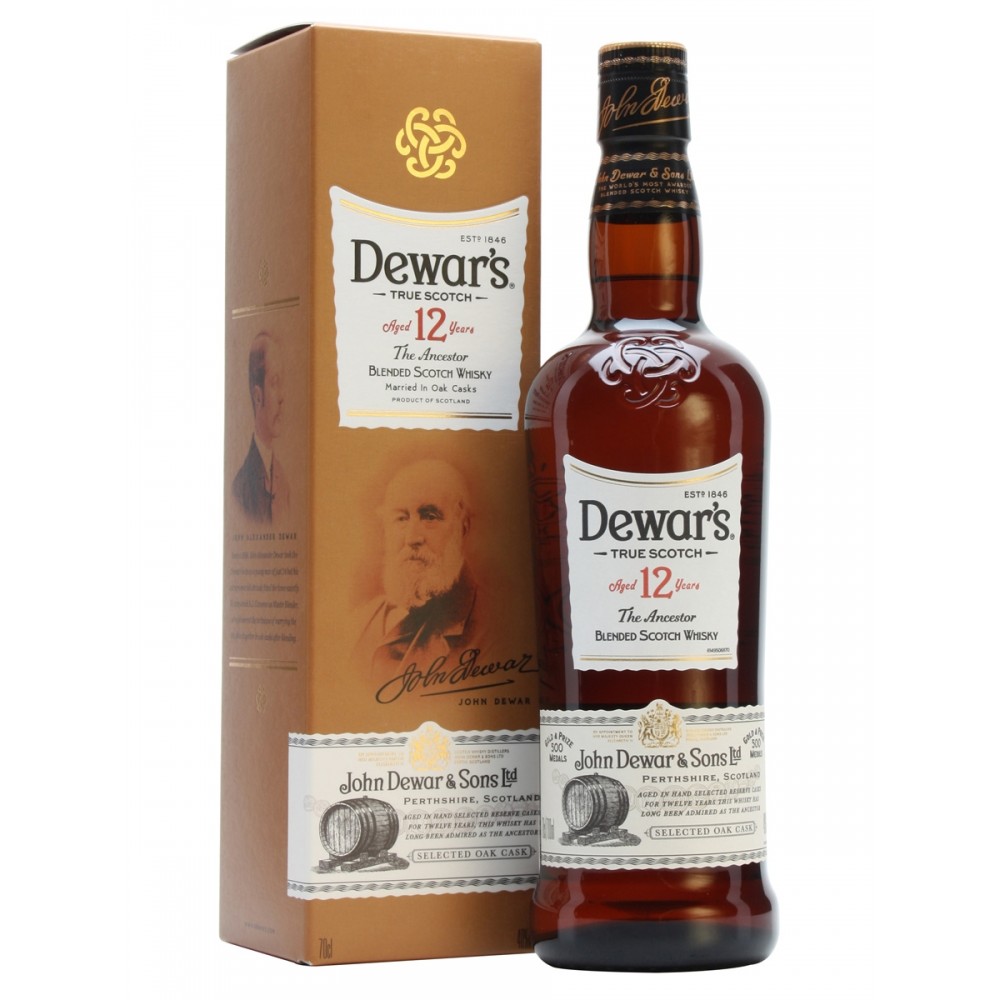 DEWARS 12 YEARS 0.7L