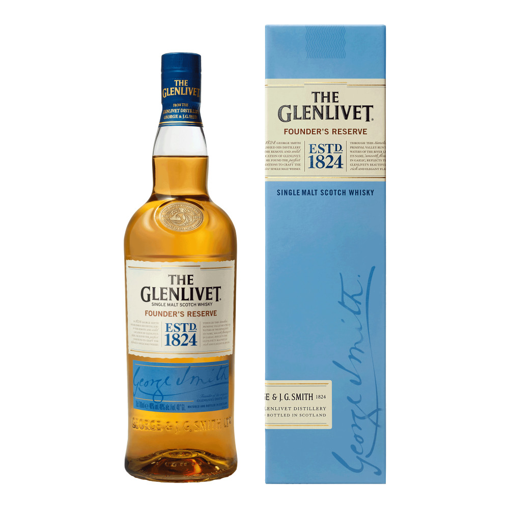 THE GLENLIVET FOUNDERS RESERVE 0.7LT