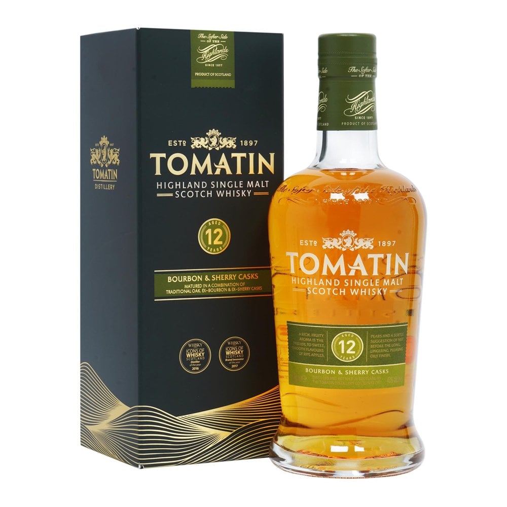 TOMATIN 12 YEARS 0.7 LT